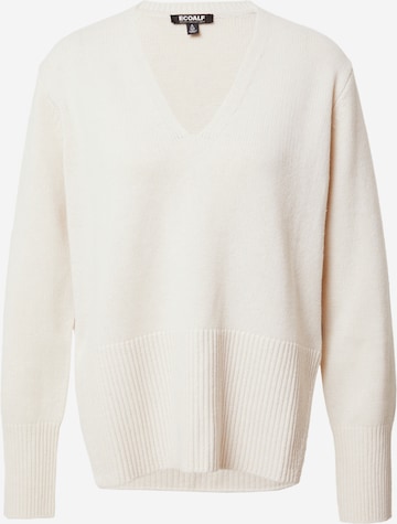 ECOALF Sweter w kolorze biały: przód
