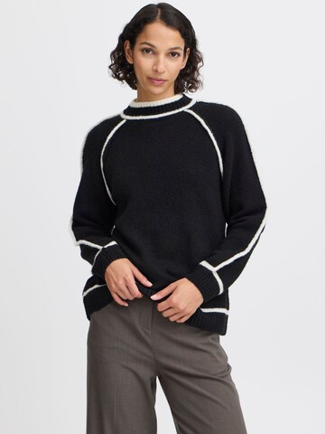 Pull-over ' NINNA W.' b.young en noir : devant