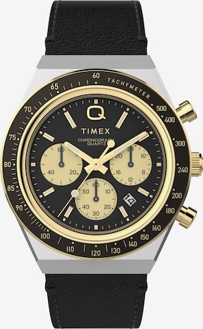 TIMEX Analog watch '1970s Q' in Black: front