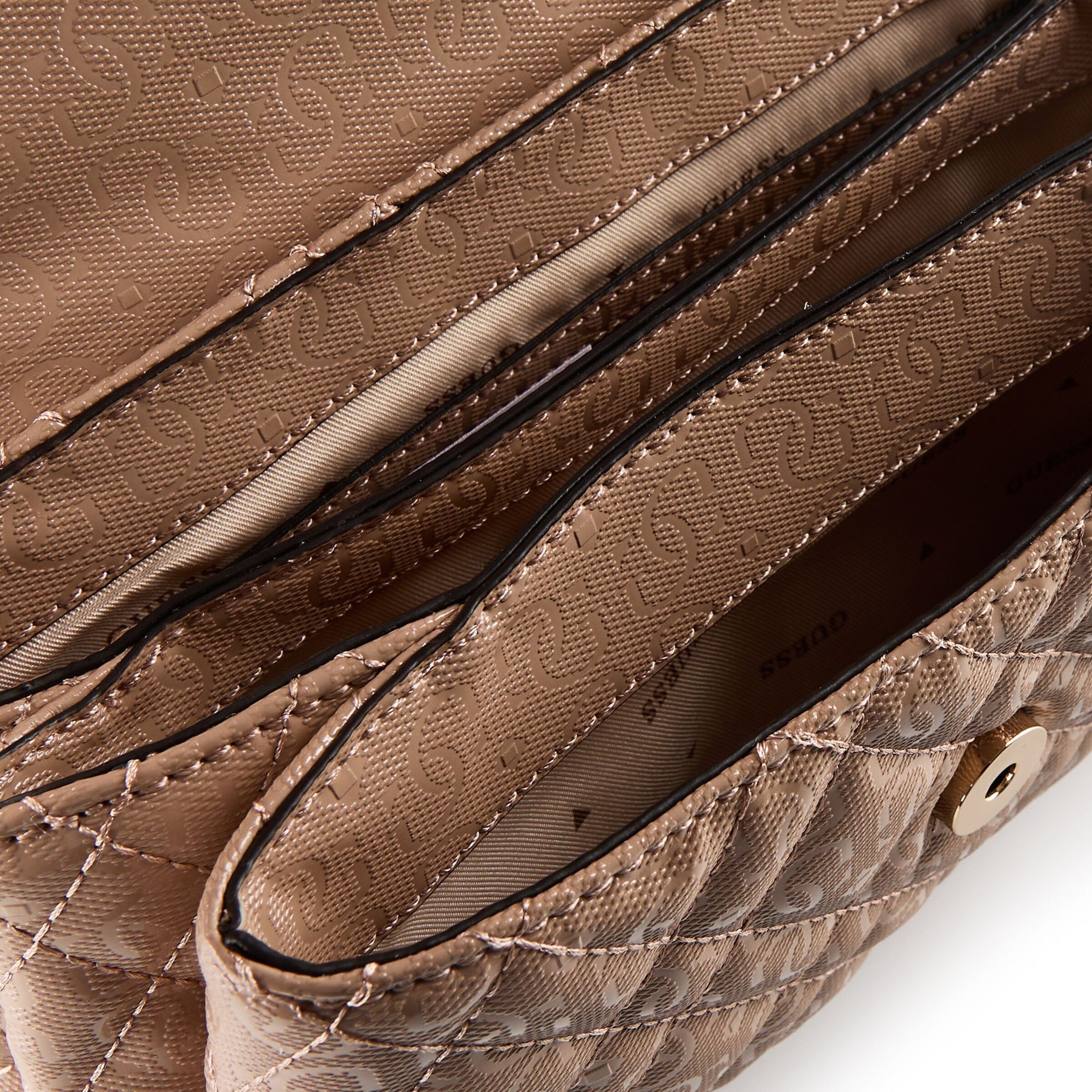 GUESS Crossbody Bag 'Isemay' in Beige