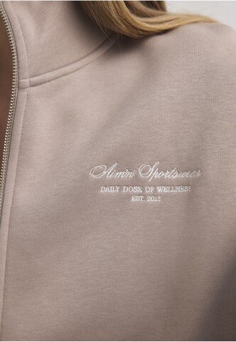 Veste de survêtement Aim'n en marron