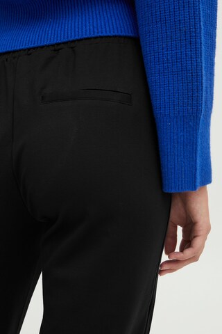PULZ Jeans - Slimfit Pantalón 'Kira' en negro