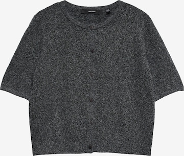 VERO MODA Knit Cardigan 'VMDOFFY' in Grey: front