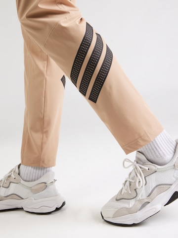 ADIDAS PERFORMANCE Slim fit Sports trousers 'Gym+' in Beige