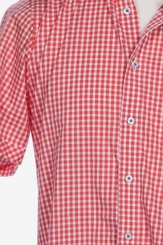 OLYMP Button Up Shirt in XL in Red