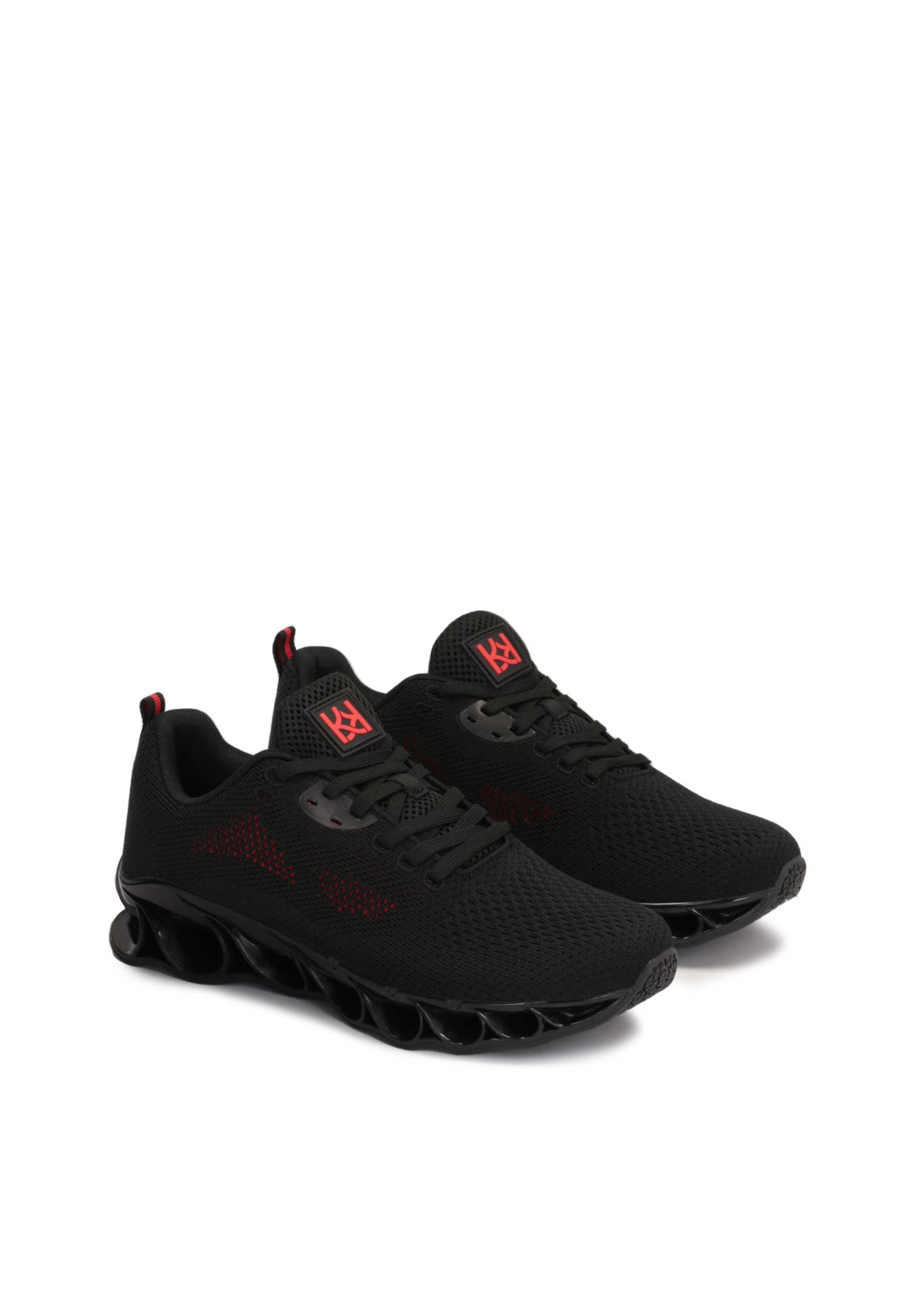 Kazar Platform trainers in Black