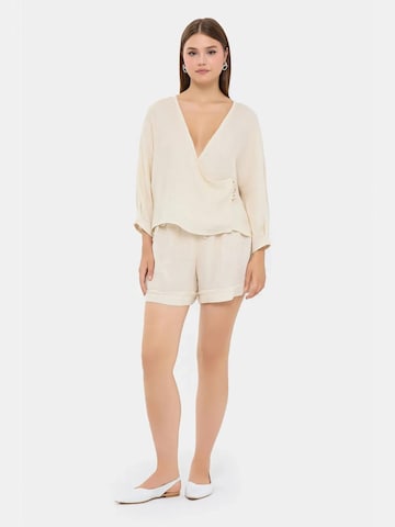 Hiccup Broekpak in Beige