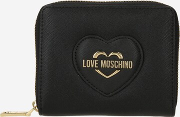 Love Moschino Wallet 'SWEET HEART' in Black: front