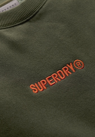 Sweat-shirt Superdry en vert
