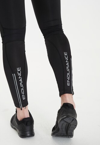 ENDURANCE Skinny Sporthose 'Malaga' in Schwarz