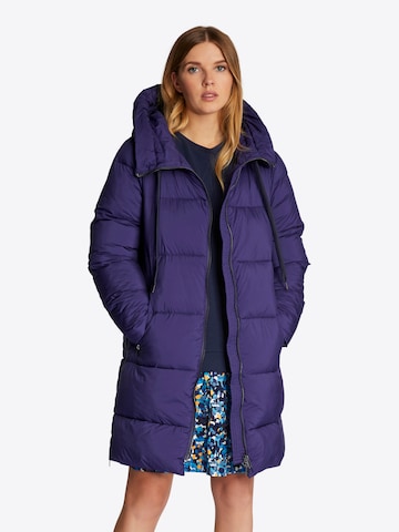 Rich & Royal Winter Coat in Blue: front