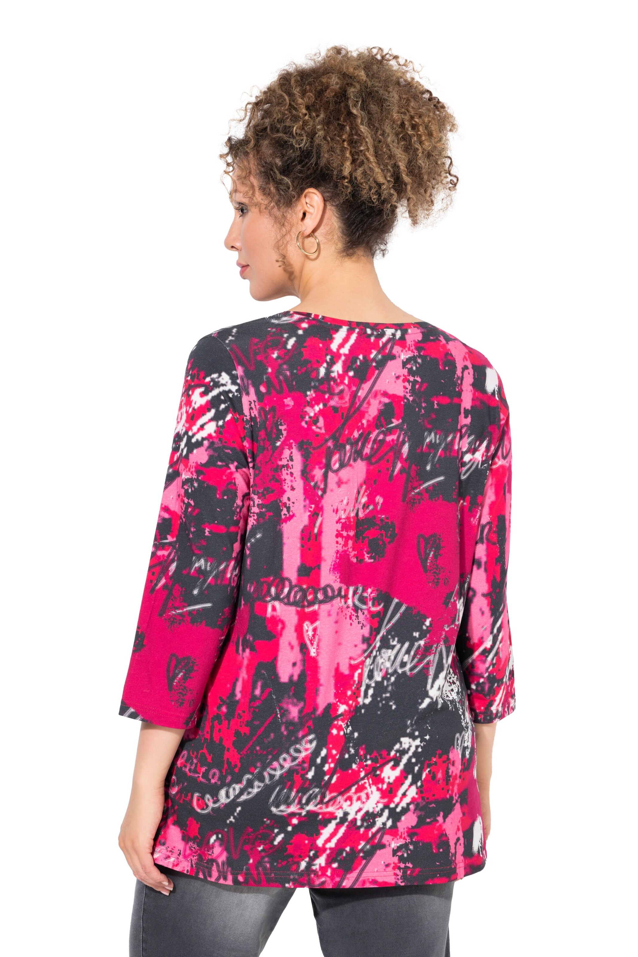 Ulla Popken Shirt in Roze