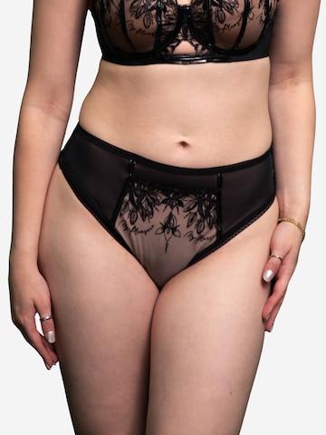 SugarShape Boyshorts ' MY PLEASURE ' in Black