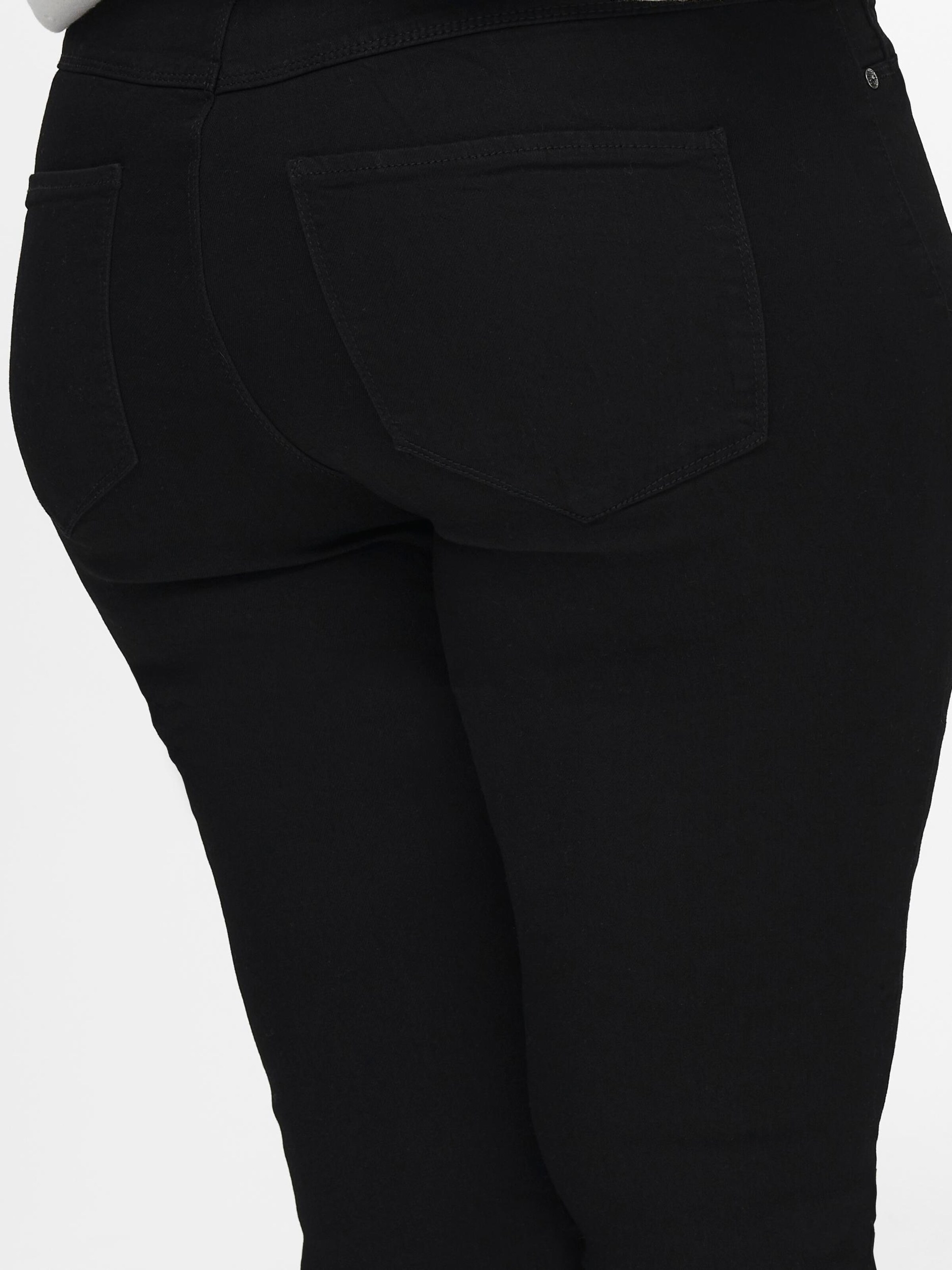 Frauen Große Größen ONLY Carmakoma Jeans  'Carstorm' in Schwarz - WF56551