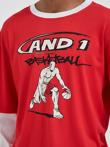 AND1 Shirt in Rot