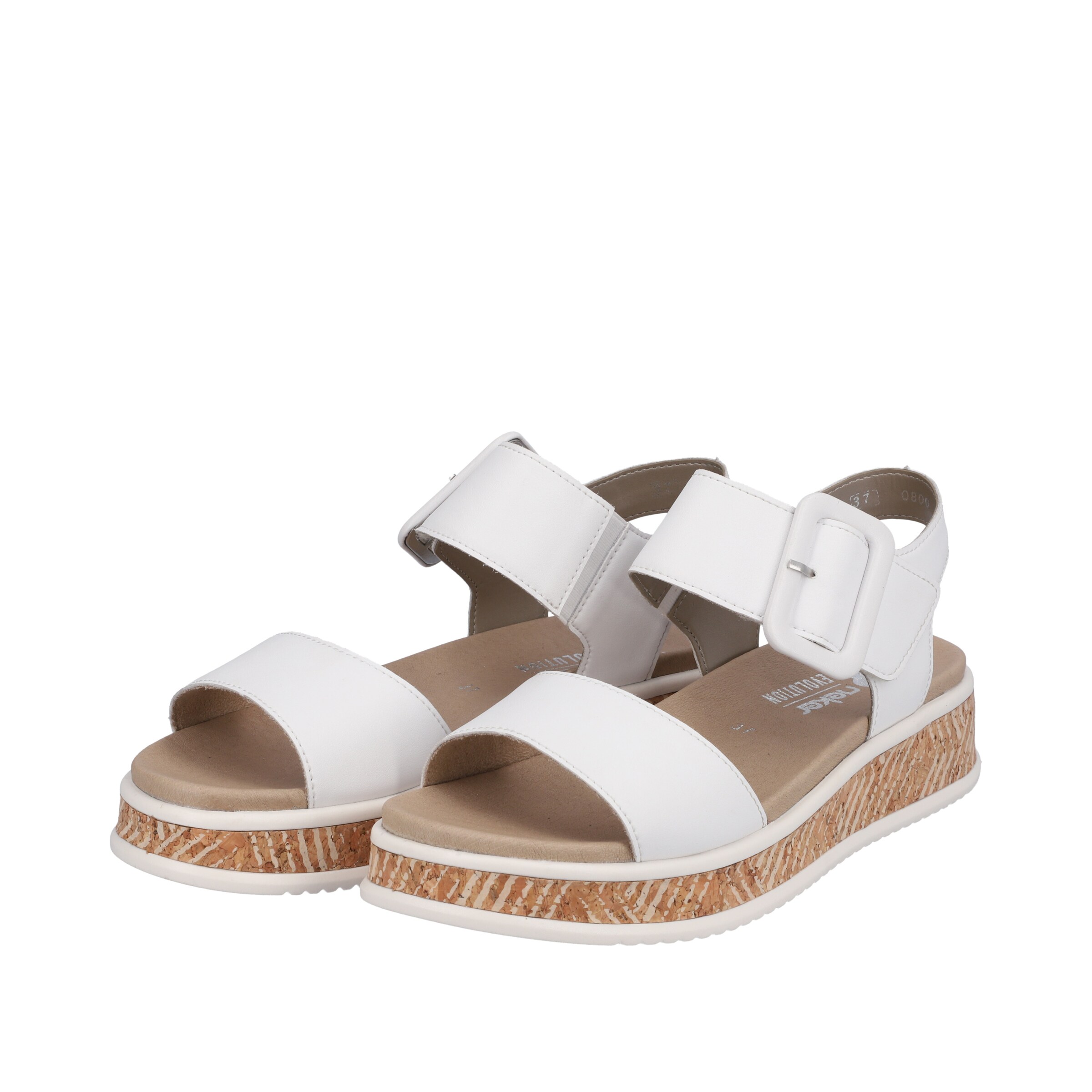 Sandales à lanières Rieker Sport en blanc