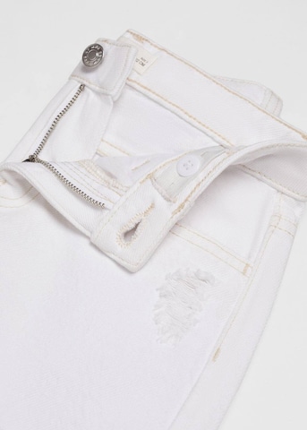 MANGO KIDS Regular Jeans 'Isa' in White