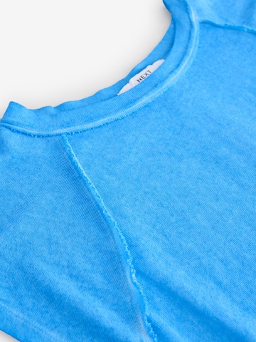 Next T-shirt i blå