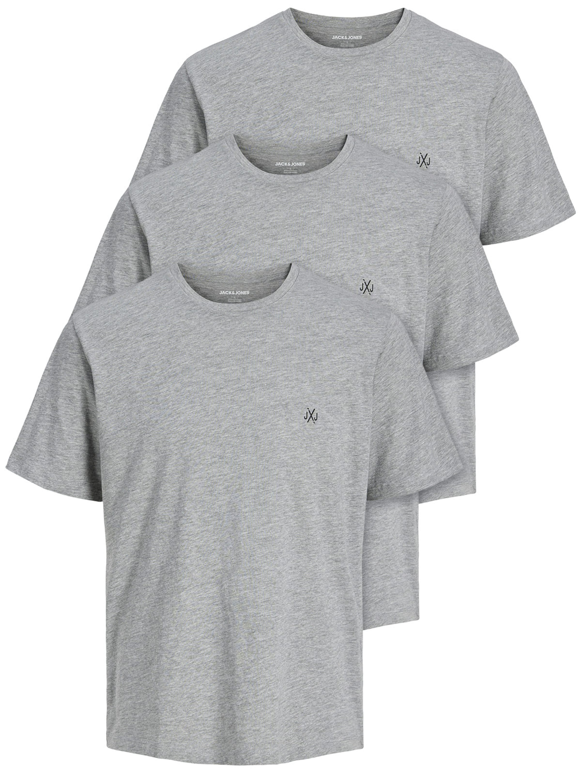 JACK & JONES Shirt 'JXJ' in Grey: front