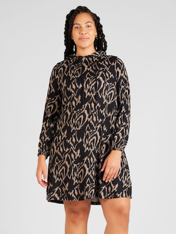 Robe 'ALBA' ONLY Carmakoma en noir : devant