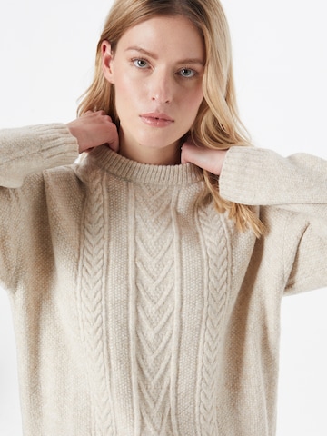 ABOUT YOU Sweater 'Ragna' in Beige