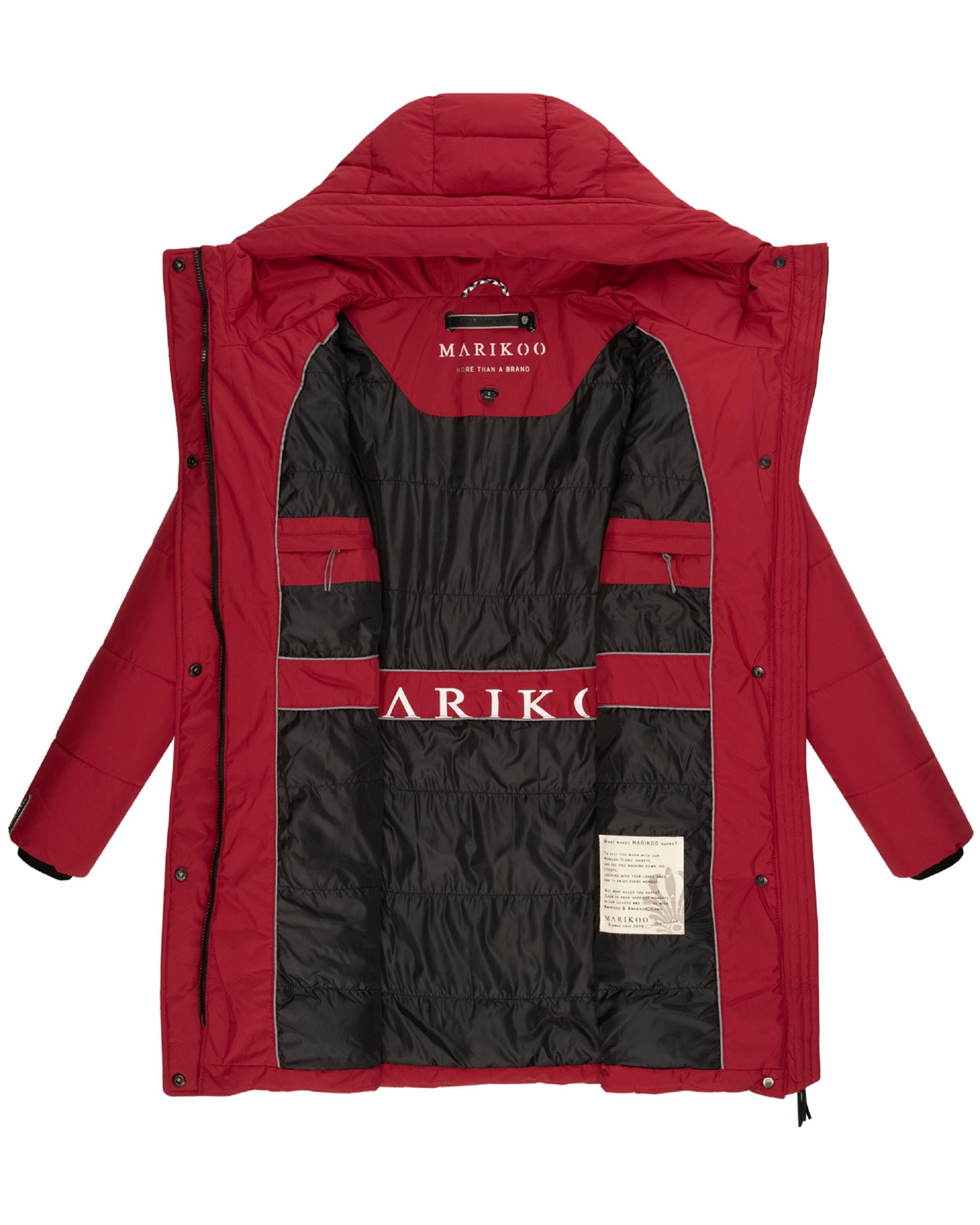 Cappotto invernale 'Karumikoo XVI' di MARIKOO in rosso