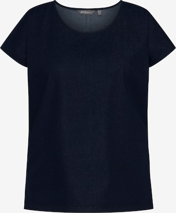 Ulla Popken Blouse in Blauw: voorkant