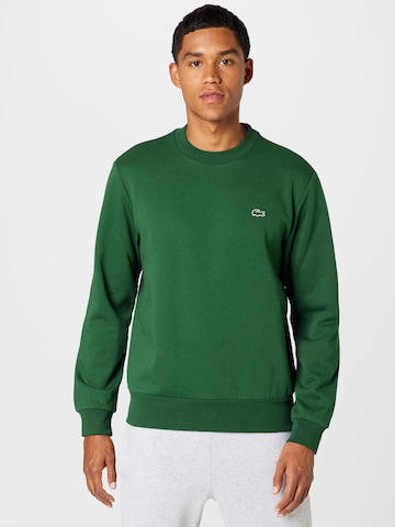 LACOSTE Sweatshirt in Green: front