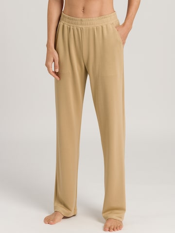 Loosefit Pantalon de pyjama ' Pure Comfort ' Hanro en jaune : devant