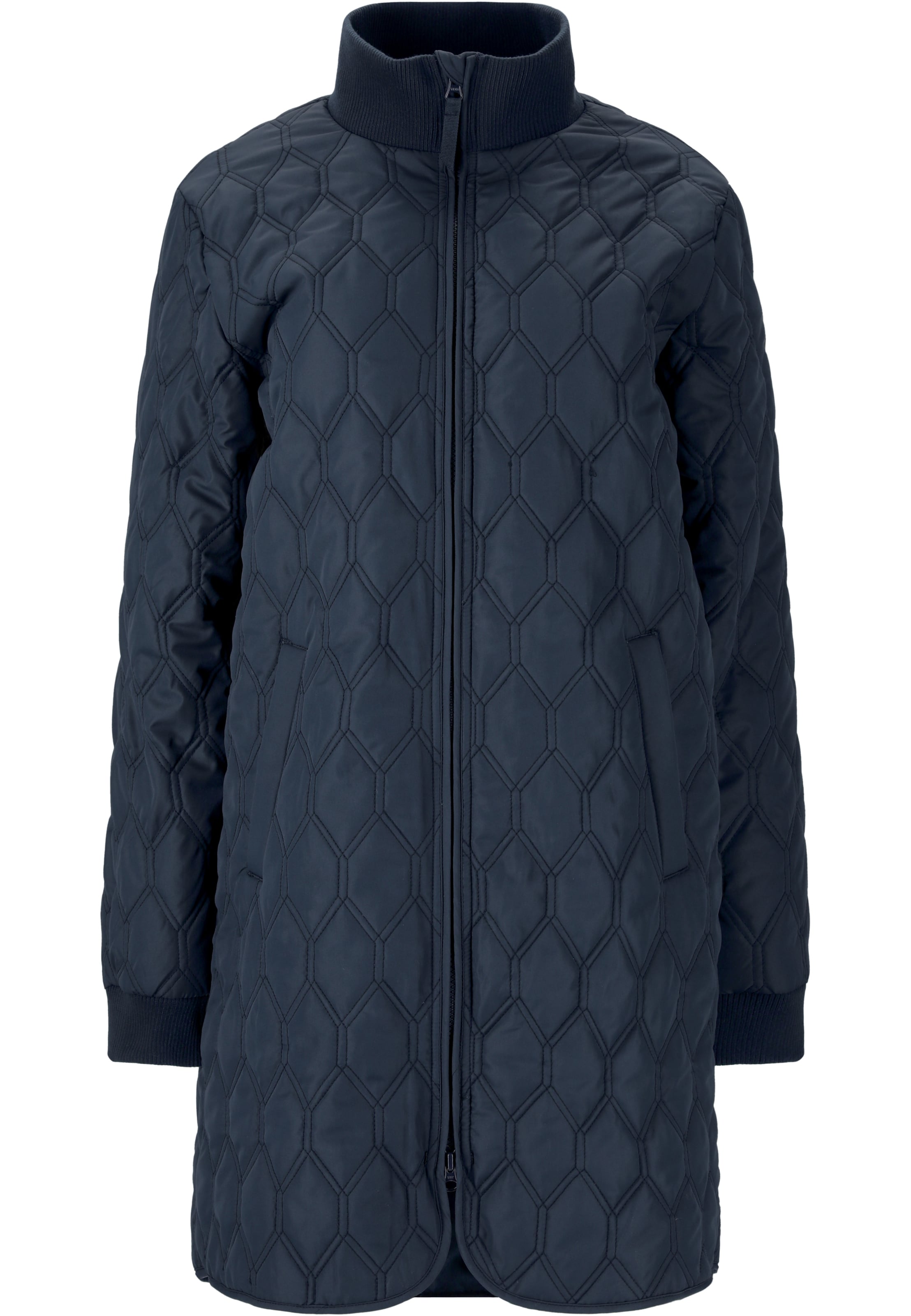 Whistler Steppmantel 'Nellye' in Blau: Vorderseite