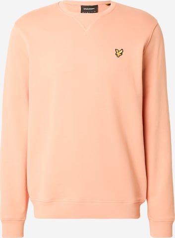 Lyle & Scott - Sweatshirt em laranja: frente