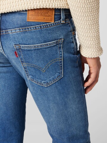 LEVI'S ® Úzky strih Džínsy '511 Slim' - Modrá