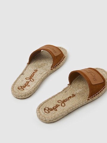 Pepe Jeans Mules 'Siva Berry' in Beige
