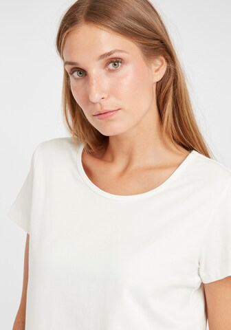 Fransa Shirt 'Zaganic 2' in Weiß