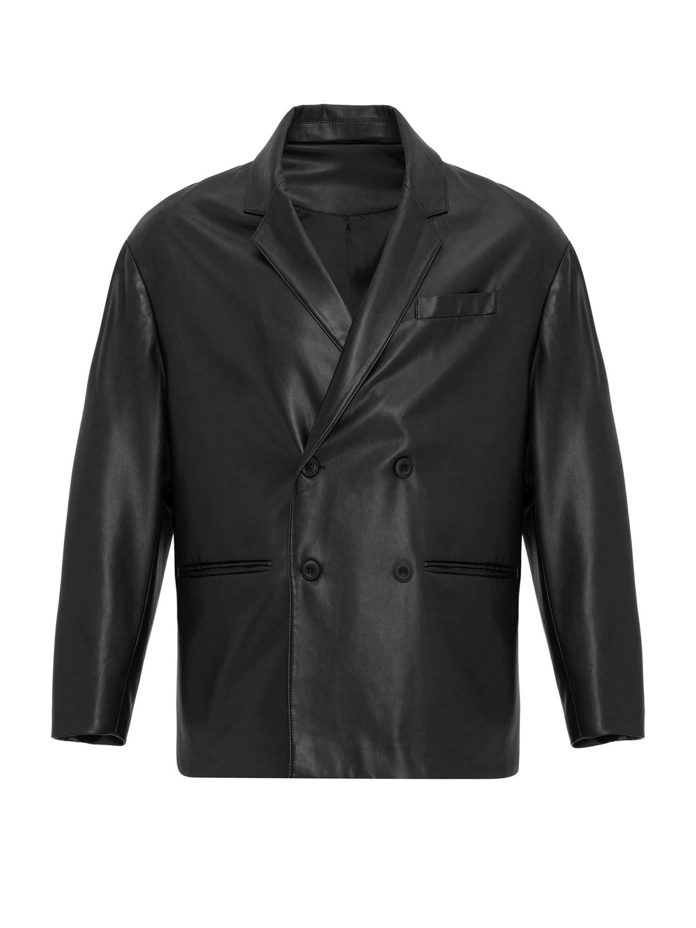 Antioch Regular fit Kavaj i svart: framsida