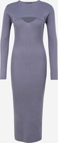 Missguided Tall Dress in Blue: front