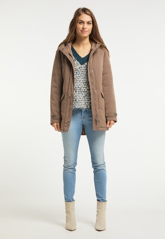 Usha Winter jacket in Brown