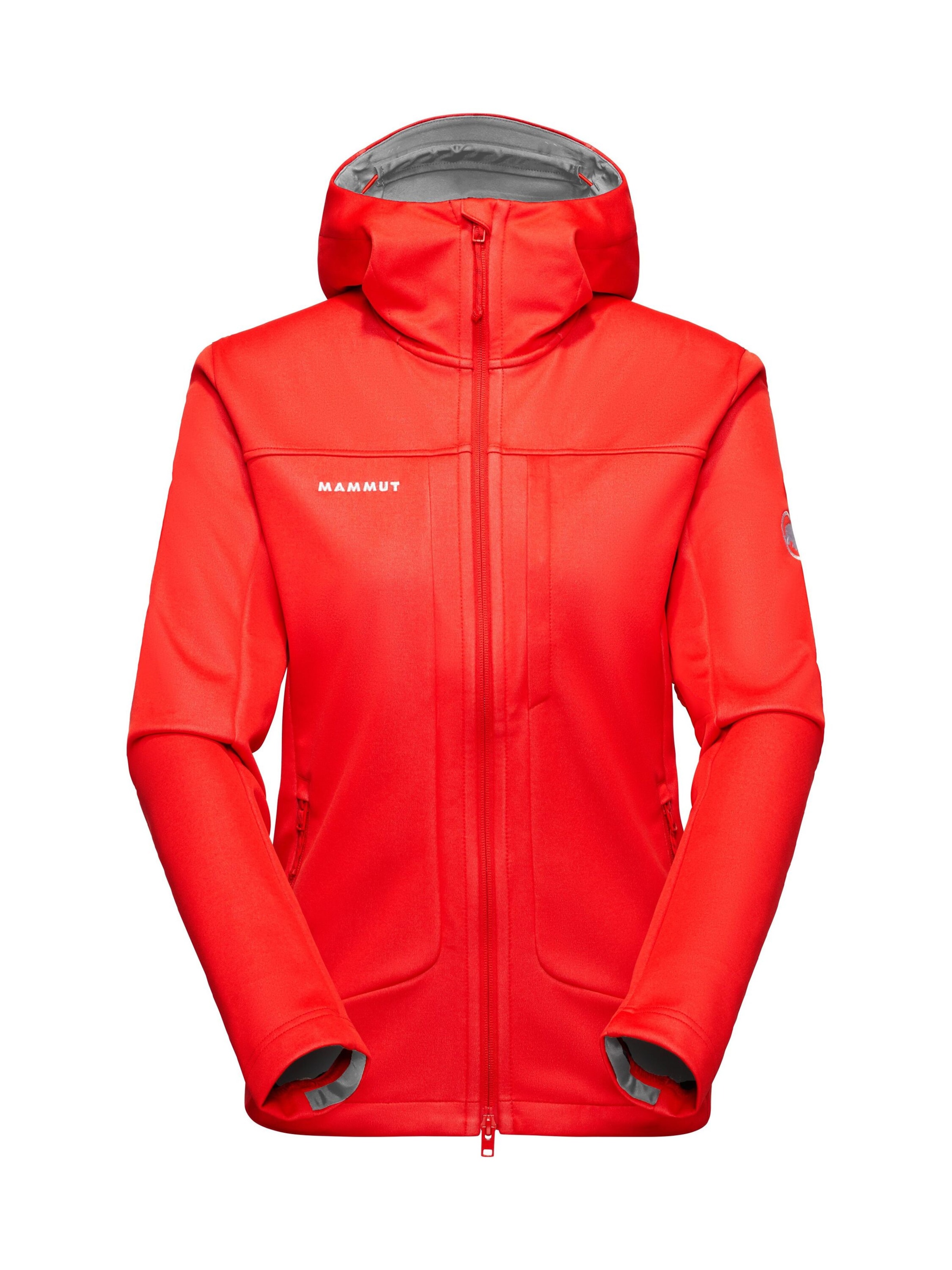 MAMMUT Outdoor Jacket in Red: front
