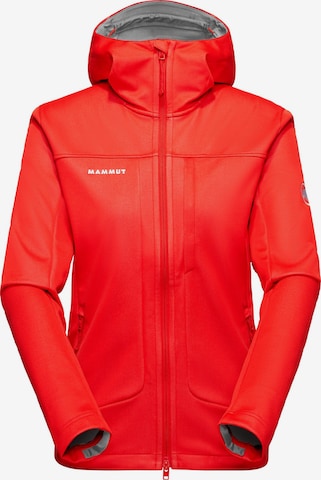 MAMMUT Outdoor Jacket in Red: front
