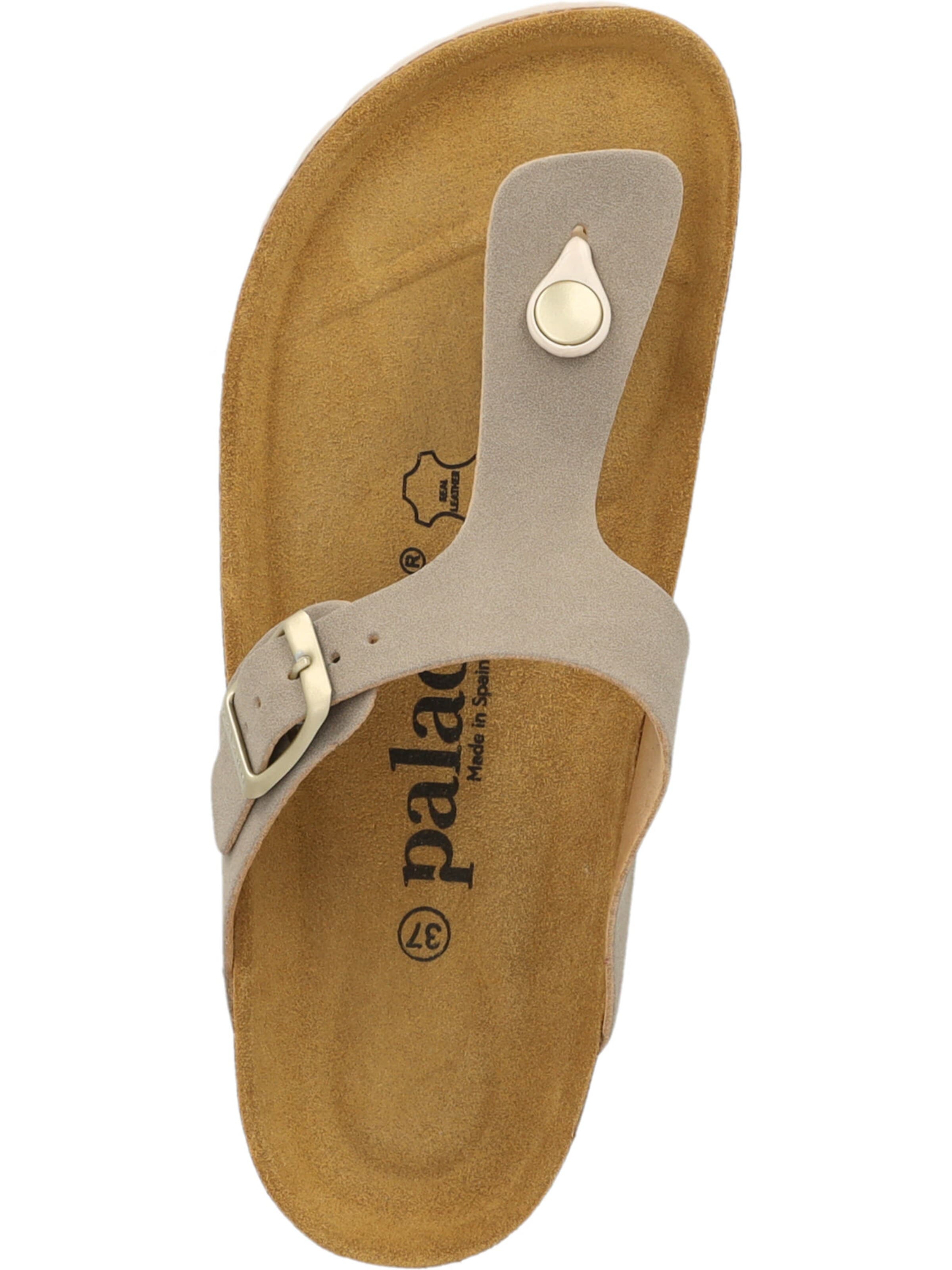 Palado T-bar sandals 'Palado Kos Avelina' in Grey