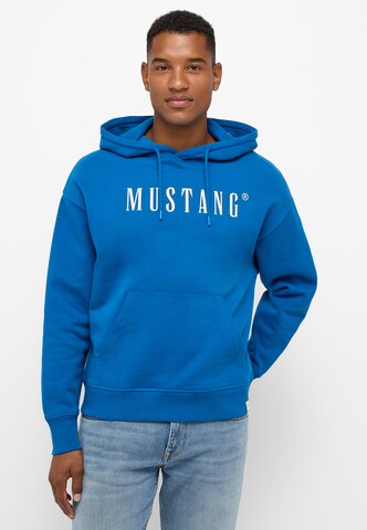 MUSTANG Sweatshirt in Blau: predná strana