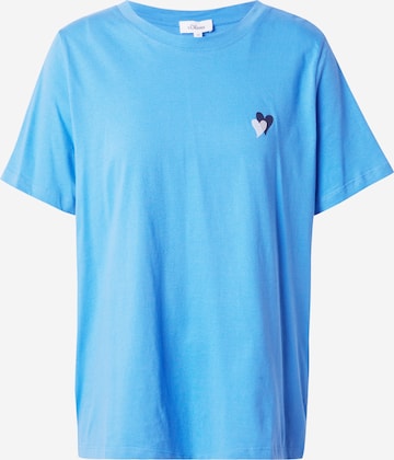 s.Oliver T-Shirt in Blau: Vorderseite