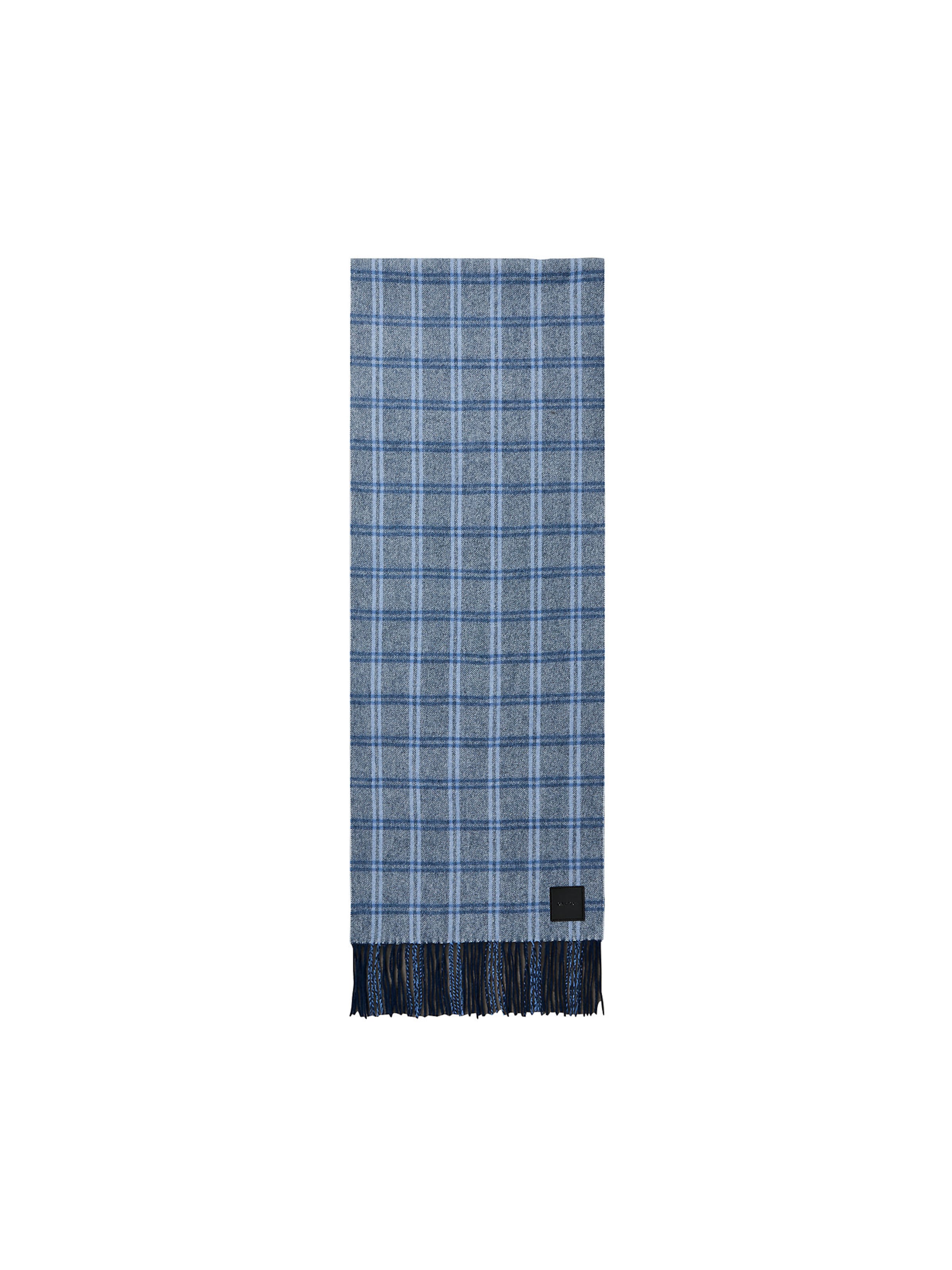 Calvin Klein Regular Sjaal in Blauw: voorkant