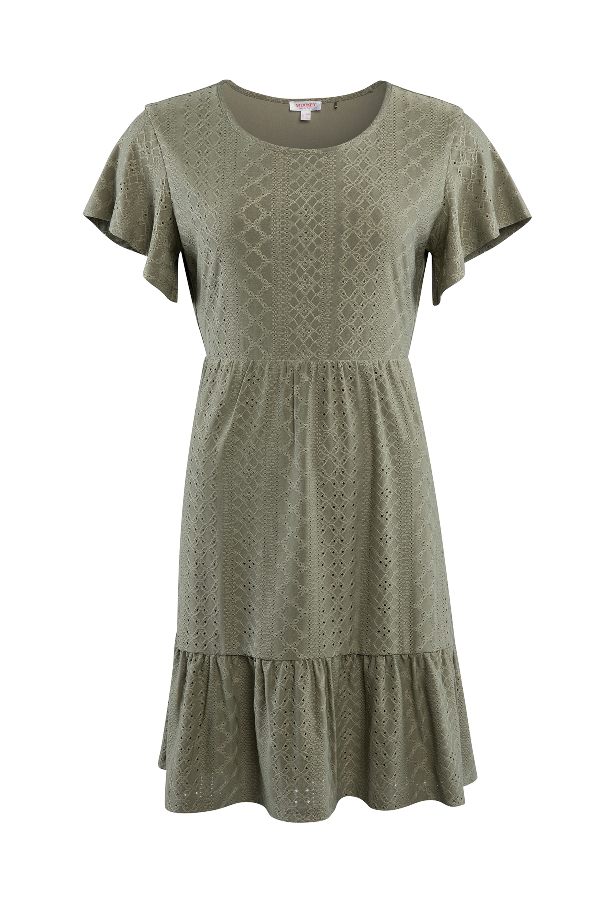 STOOKER WOMEN Robe 'Kira' en 36-38 en vert, Vue avec produit