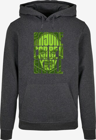 ABSOLUTE CULT Sweatshirt 'Captain Marvel - Movie Anyone Can Be Skrull' in Grijs: voorkant