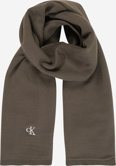 Fular Calvin Klein Jeans pe maro închis, Vizualizare produs