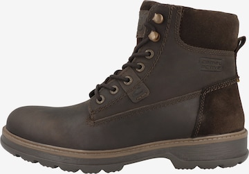 Bottines à lacets ' 57REF03 ' CAMEL ACTIVE en marron : devant