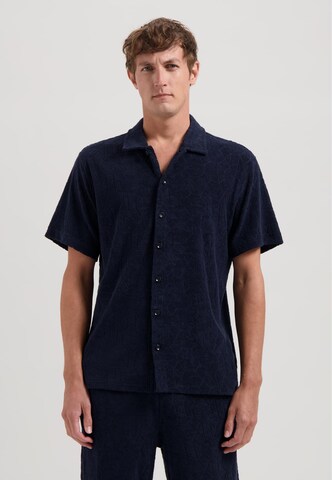 Fit confort Chemise 'Myron' Dstrezzed en bleu : devant