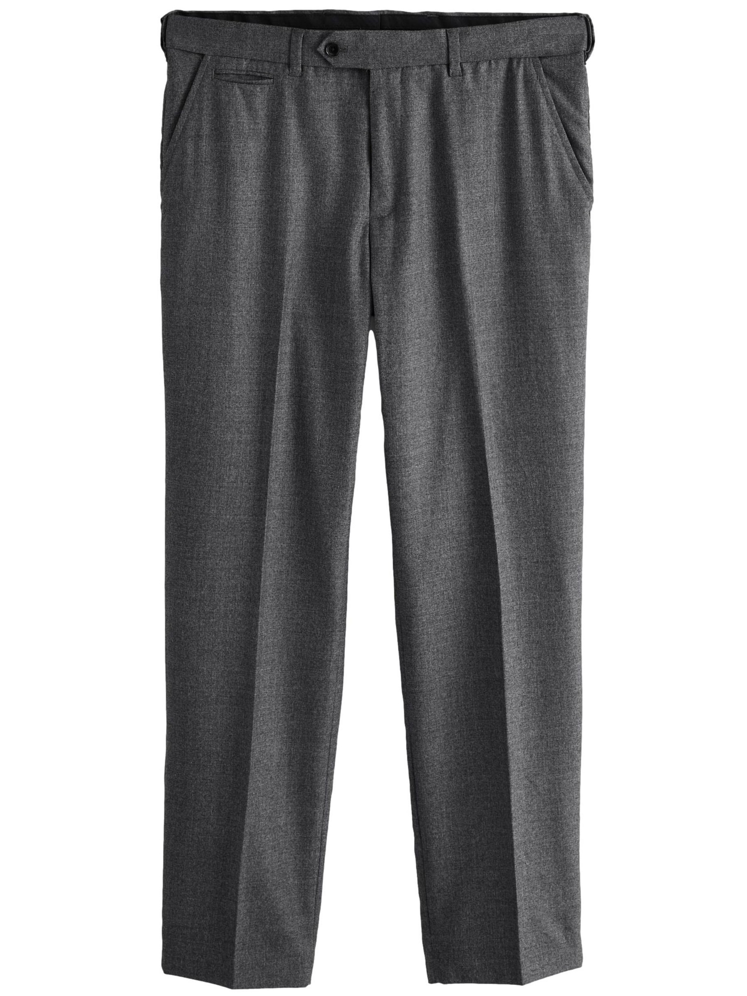 Next Плиссированные брюки в Серый: спереди