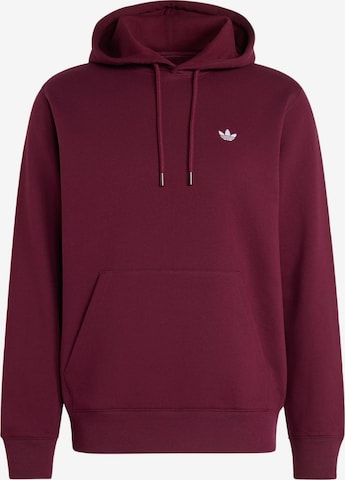 ADIDAS ORIGINALS - Sweatshirt 'Trefoil Essentials' em vermelho: frente